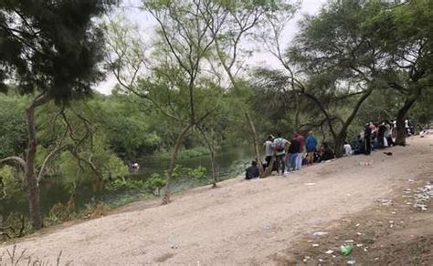 Queman moradas precarias en campamento de migrantes en Matamoros